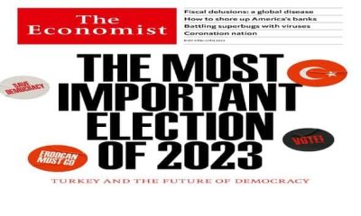The Economist carried the elections to be held in Turkiye to cover of the May 6 issue. The cover was being released as "the most important election of 2023".