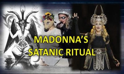 Madonna performing satanic rituals. Abdullah Ciftci explained what is behind the scenes of Madonna’s show at the Eurovision song contest held in Israel.