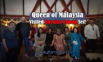Queen of Malaysia Azizah visited Kurulus Osman set! she watched all the episodes of the Kurulus Osman, Destan and Bozkır Arslan Celaleddin Harzemsah series...
