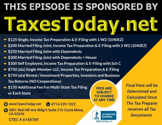 Sponsored By TaxesToday.net